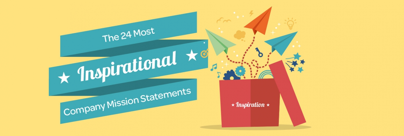 Infographic: The 24 Most Inspirational Company Mission Statements