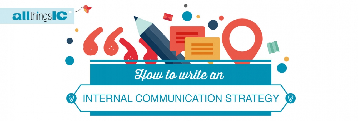 Infographic: How to write an internal comms strategy