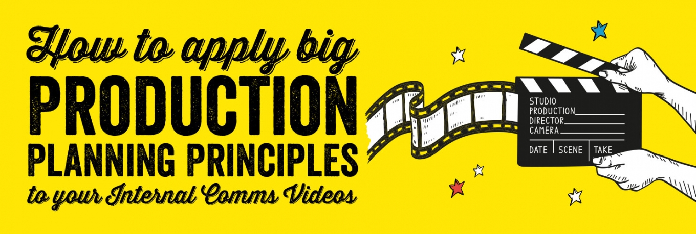 Infographic: How to Apply Big Production Planning Principles to your Internal Comms Videos