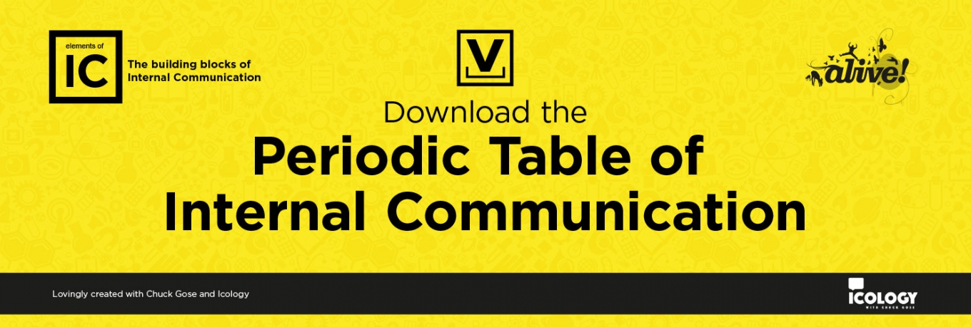 The Periodic Table of Internal Communication