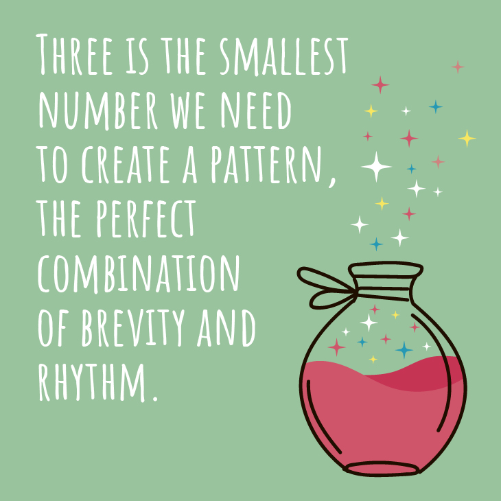 Alive With Ideas - Blog - Why three is the magic number