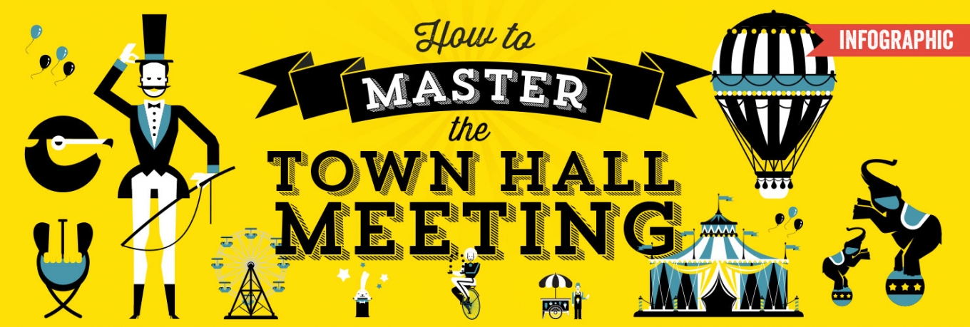 Infographic: How to Master the Town Hall Meeting