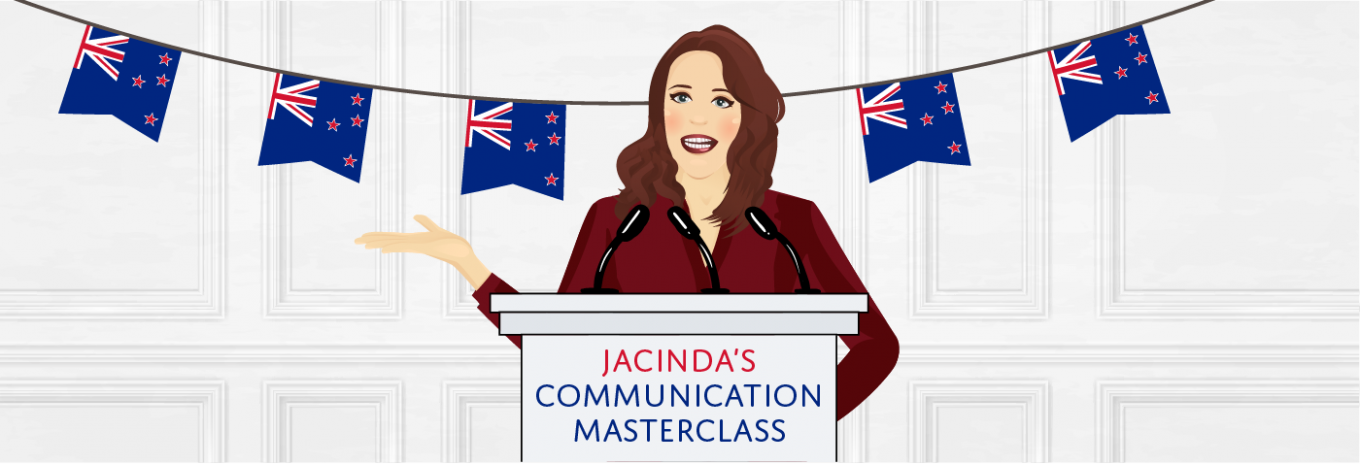 Jacinda’s communication masterclass