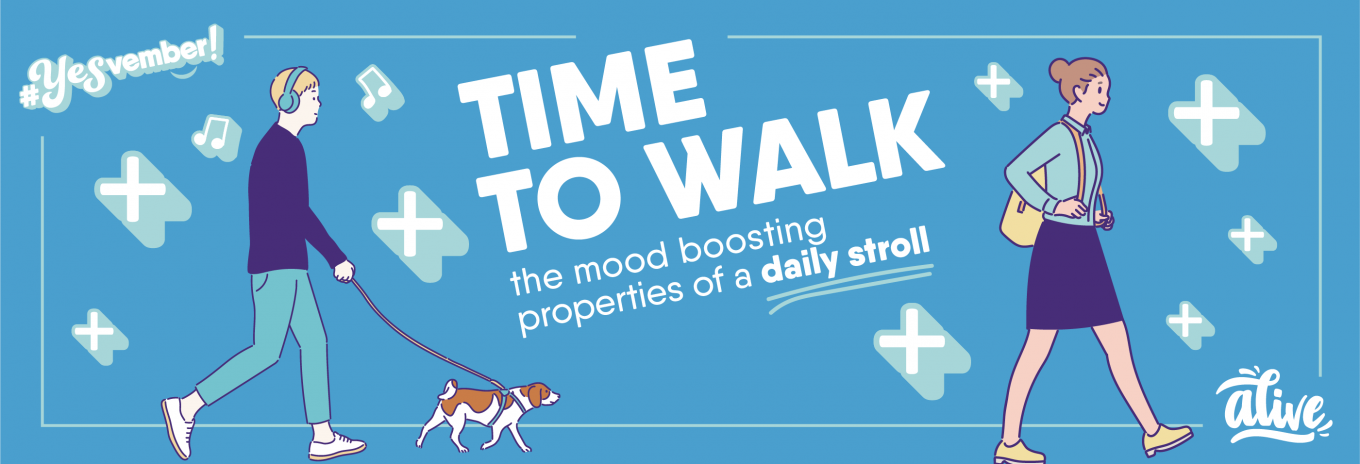 Time to walk: Mood boosting properties of a daily stroll and what to listen to whilst doing it