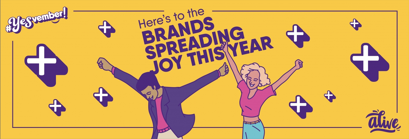 Here’s to the brands spreading joy this year