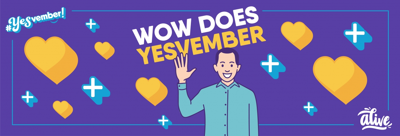 Wow does YESvember!