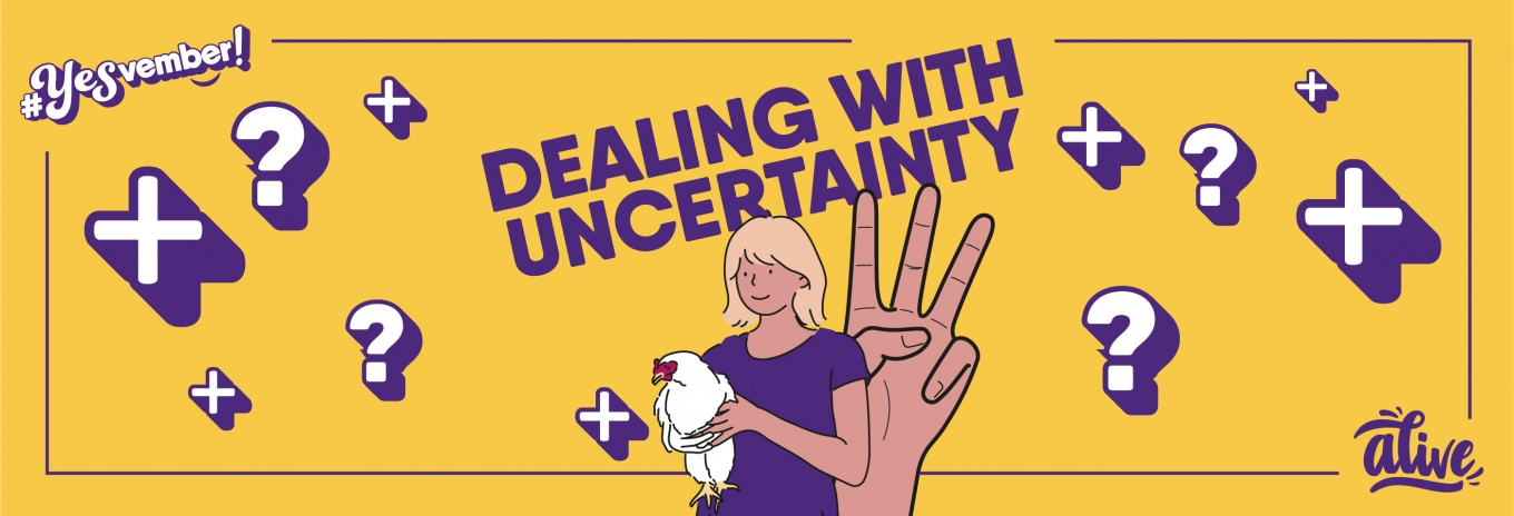 Three ways to deal with uncertainty