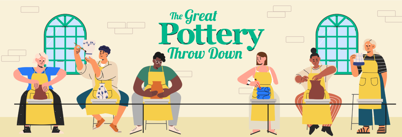 The art and creativity of clay: A dive into “The Great Pottery Throw Down”