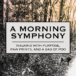 A Morning Symphony: Walking with purpose, paw prints, and a bag of poo