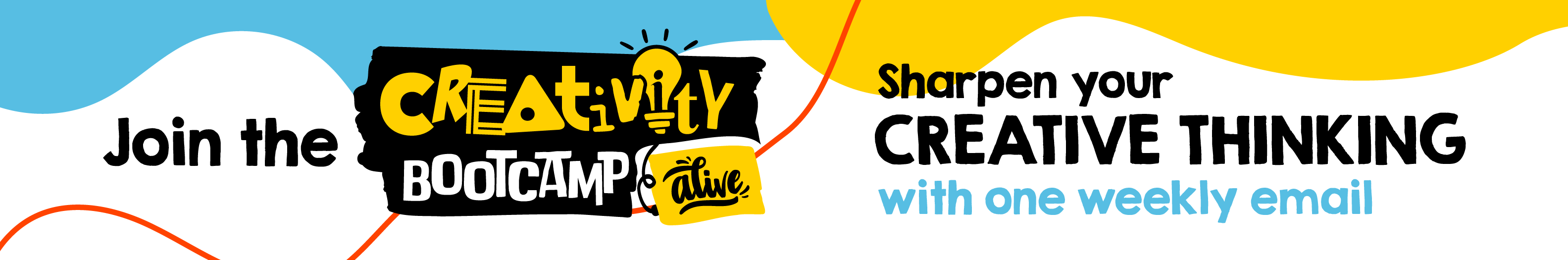 Join the creative bootcamp and sharpen your creative thinking