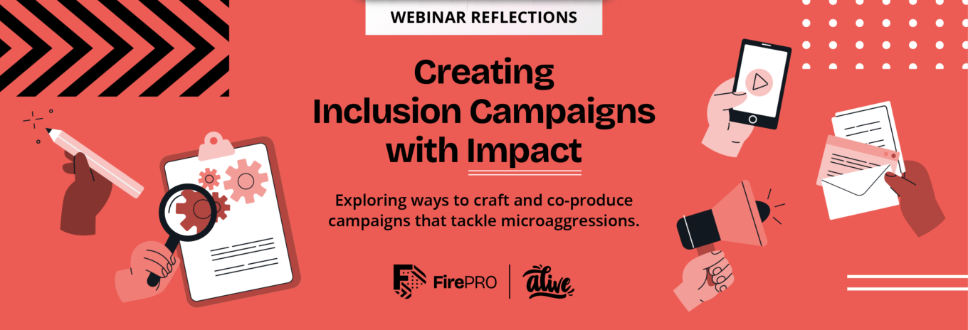 Creating inclusion campaigns with impact – Webinar reflections