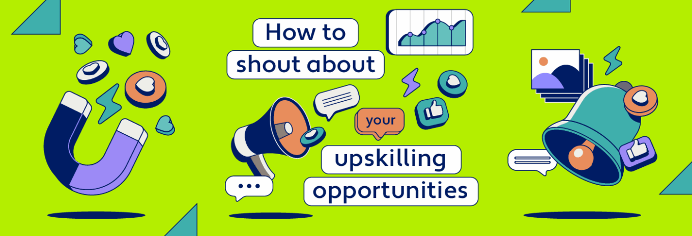 Communicating learning and development opportunities