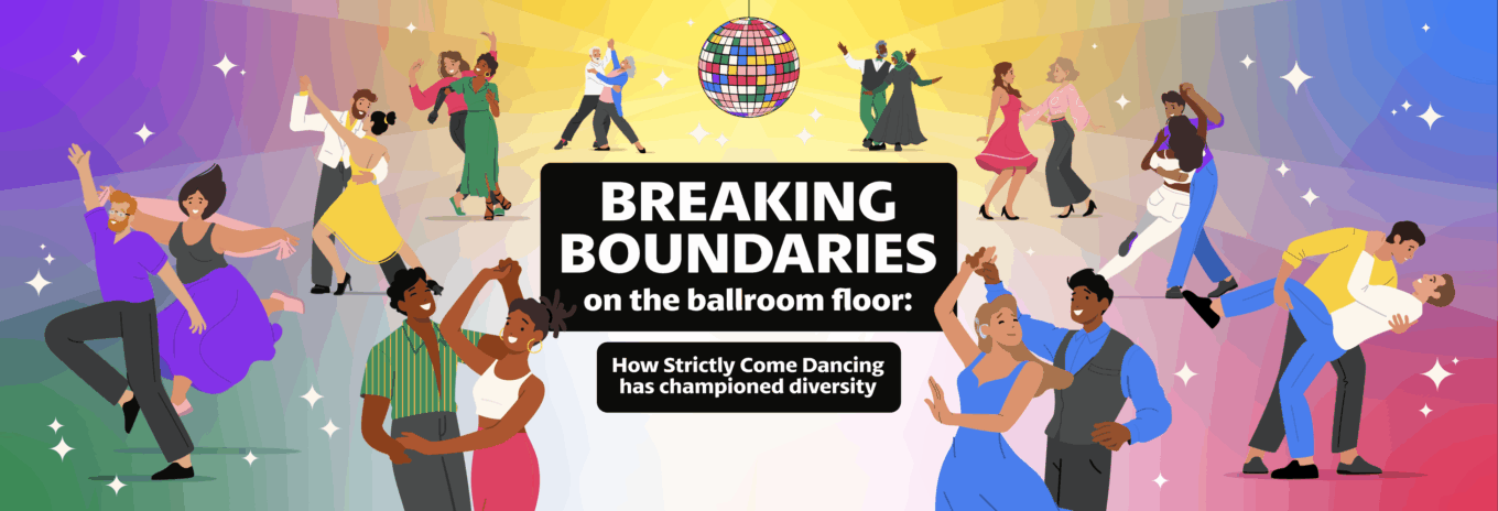 Breaking boundaries on the ballroom floor: how Strictly Come Dancing has championed diversity