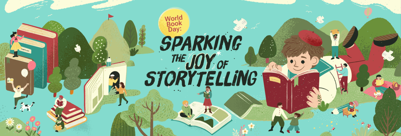 World Book Day: sparking the joy of storytelling
