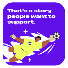 That's a story people want to support.