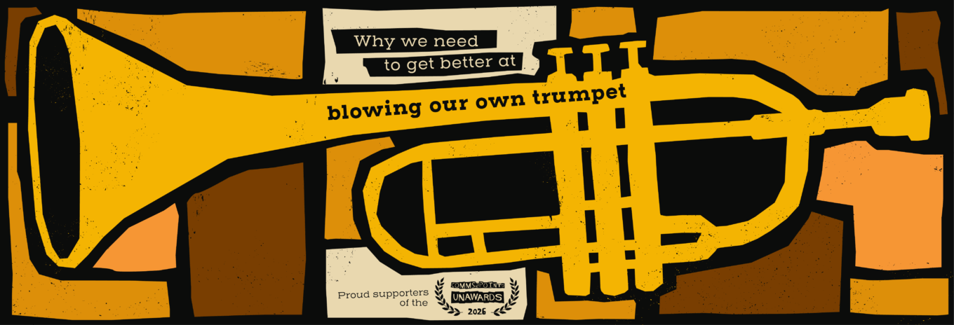Why we need to get better at blowing our own trumpet